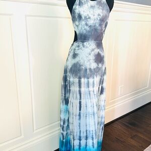Free People Tie-Dye open back dress